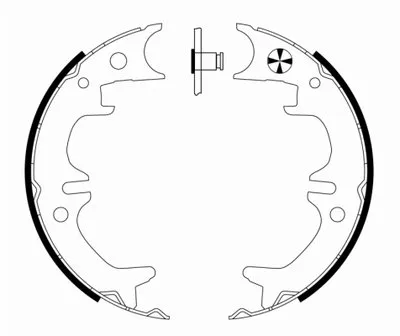 Комплект тормозных колодок, стояночная тормозная система MINTEX купить