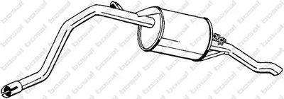 Глушитель выхлопных газов конечный BOSAL купить