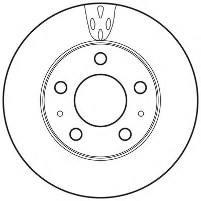 Тормозной диск JURID купить