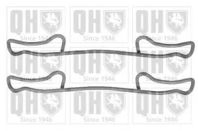 Комплектующие, колодки дискового тормоза QUINTON HAZELL купить