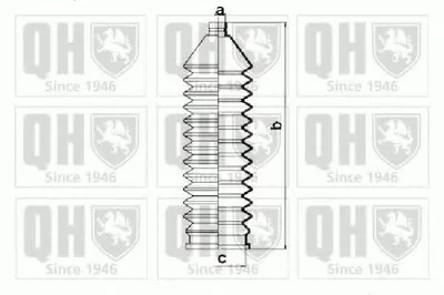 Комплект пылника, рулевое управление QUINTON HAZELL купить