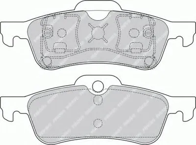 Комплект тормозных колодок, дисковый тормоз PREMIER FERODO купить