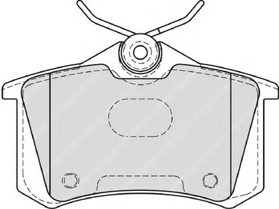 Комплект тормозных колодок, дисковый тормоз PREMIER FERODO купить