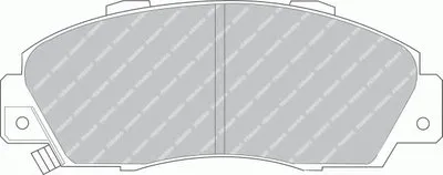 Комплект тормозных колодок, дисковый тормоз PREMIER FERODO купить