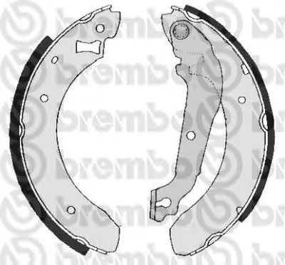 Комплект тормозных колодок BREMBO купить