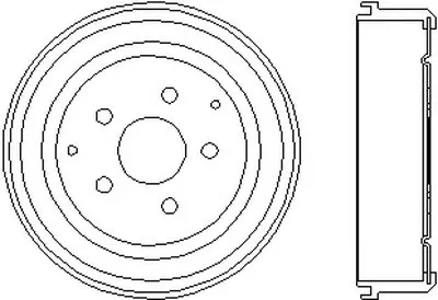 Тормозной барабан HELLA PAGID купить