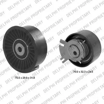 Комплект ремня ГРМ DELPHI купить