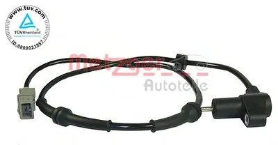 Датчик, частота вращения колеса METZGER купить