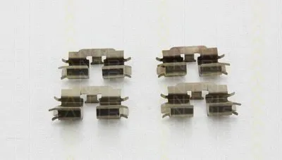 Комплектующие, колодки дискового тормоза TRISCAN купить