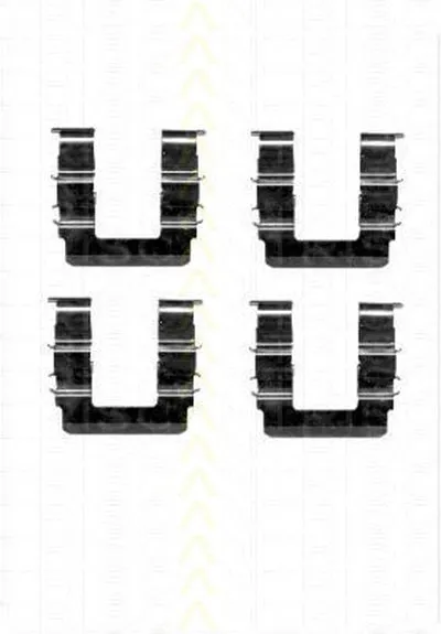 Комплектующие, колодки дискового тормоза TRISCAN купить