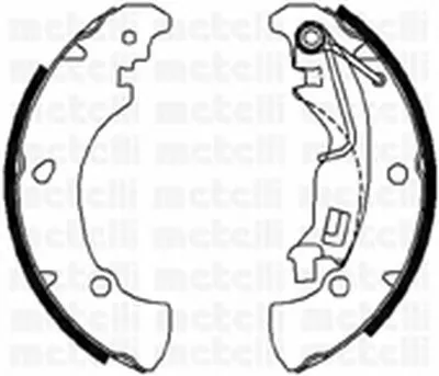 Комплект тормозных колодок METELLI купить
