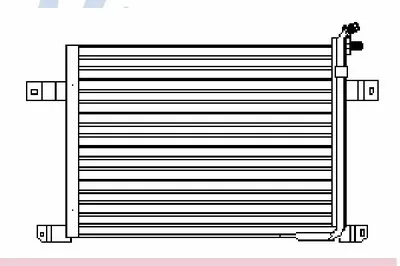 Конденсатор, кондиционер NISSENS купить