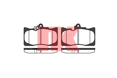 Комплект тормозных колодок, дисковый тормоз NK купить