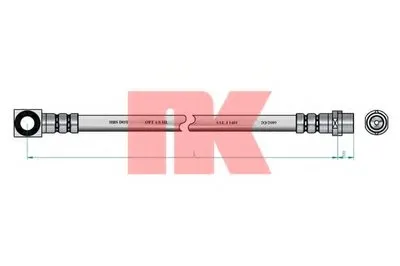 Тормозной шланг NK купить