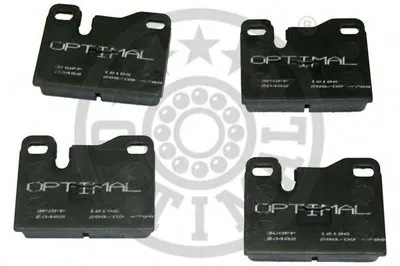 Комплект тормозных колодок, дисковый тормоз OPTIMAL купить