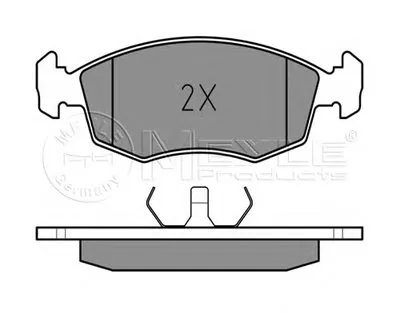 Комплект тормозных колодок, дисковый тормоз MEYLE купить