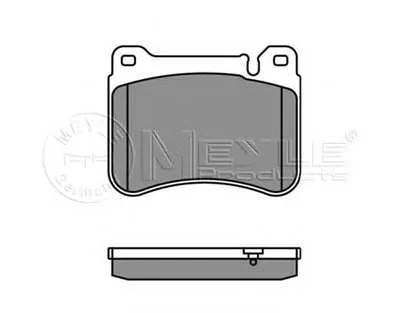 Комплект тормозных колодок, дисковый тормоз MEYLE купить