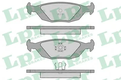 Комплект тормозных колодок, дисковый тормоз LPR купить