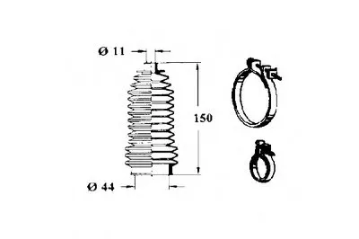 Комплект пылника, рулевое управление OCAP купить