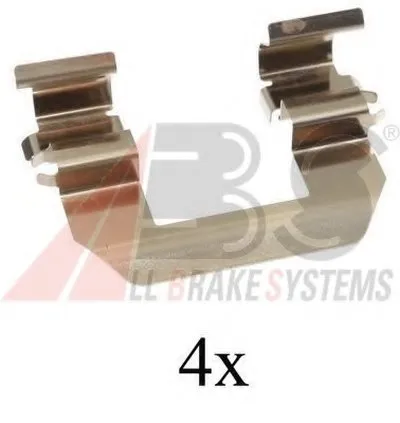 Комплектующие, колодки дискового тормоза A.B.S. купить