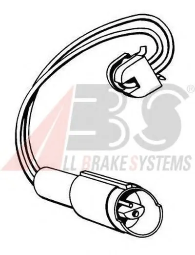 Сигнализатор, износ тормозных колодок A.B.S. купить
