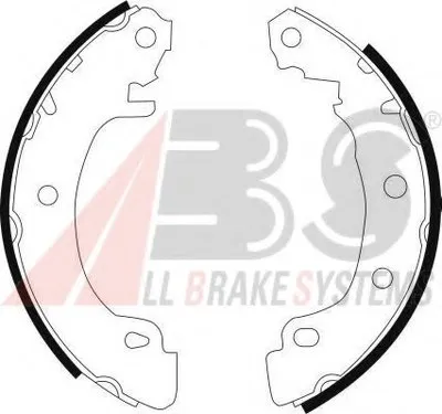 Комплект тормозных колодок A.B.S. купить