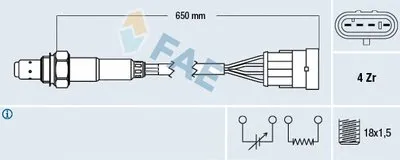 Лямда-зонд FAE купить