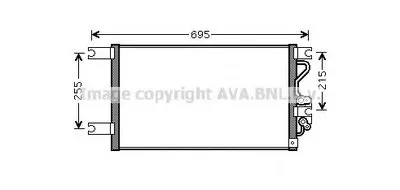 Конденсатор, кондиционер AVA QUALITY COOLING купить