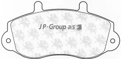 Комплект тормозных колодок, дисковый тормоз QH JP GROUP купить