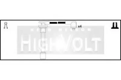 Комплект проводов зажигания HighVolt STANDARD купить