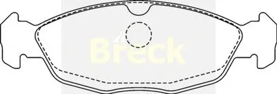 Комплект тормозных колодок, дисковый тормоз BRECK купить