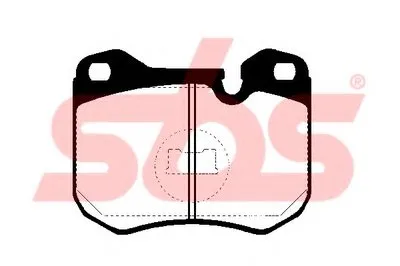 Комплект тормозных колодок, дисковый тормоз sbs купить
