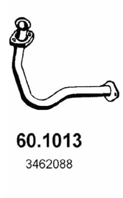 Труба выхлопного газа ASSO купить