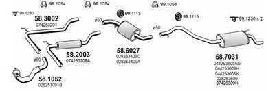 Система выпуска ОГ ASSO купить