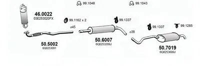 Система выпуска ОГ ASSO купить