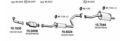 Система выпуска ОГ ASSO купить