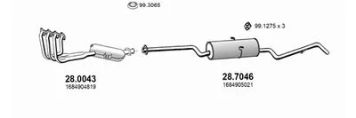 Система выпуска ОГ ASSO купить