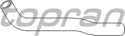 Шланг радиатора TOPRAN купить
