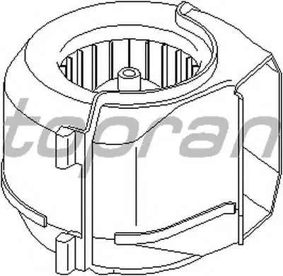 Электродвигатель, вентиляция салона TOPRAN купить