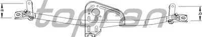 Система тяг и рычагов привода стеклоочистителя TOPRAN купить