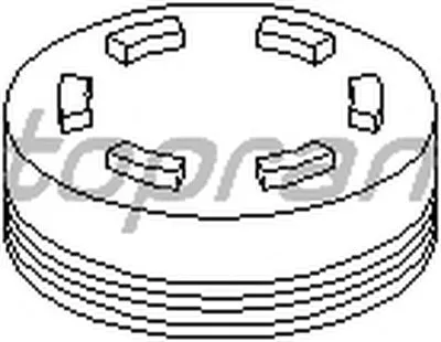 Заглушка, ось коромысла-монтажное отверстие TOPRAN купить