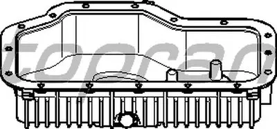 Масляный поддон TOPRAN купить