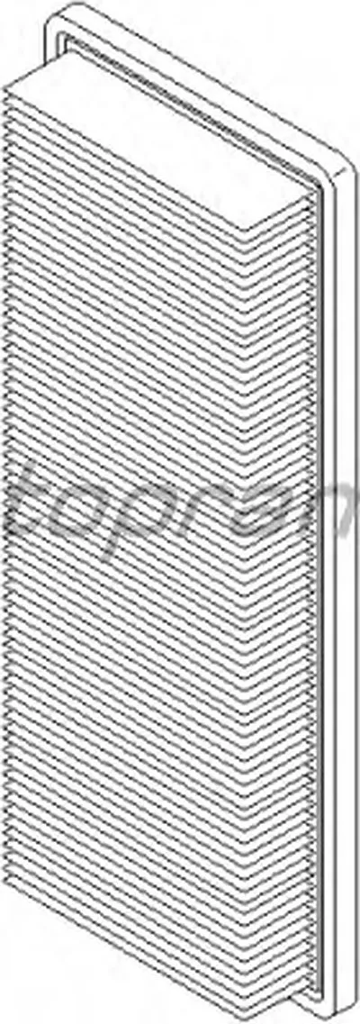 Воздушный фильтр TOPRAN купить