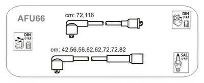 Комплект проводов зажигания JANMOR купить