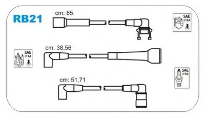 Комплект проводов зажигания JANMOR купить