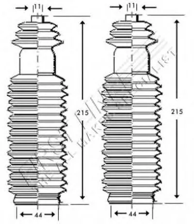 Пыльник, рулевое управление FIRST LINE купить