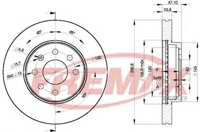 Тормозной диск Premium Carbon + FREMAX купить