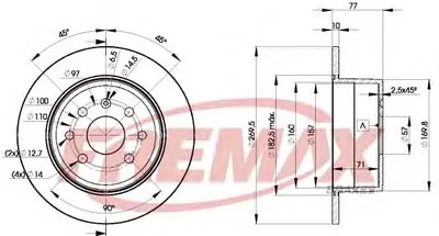 Тормозной диск Premium Carbon + FREMAX купить