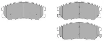 Комплект тормозных колодок, дисковый тормоз FREMAX купить