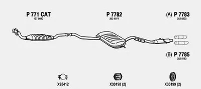 Система выпуска ОГ FENNO купить